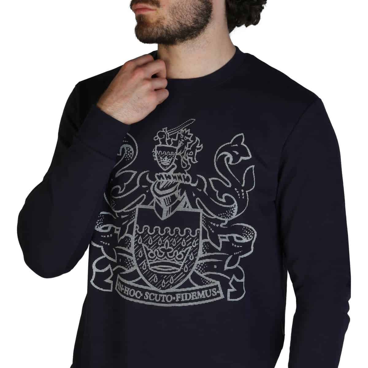 Aquascutum Sweatshirts - FAI001 (Blue) - Image 3