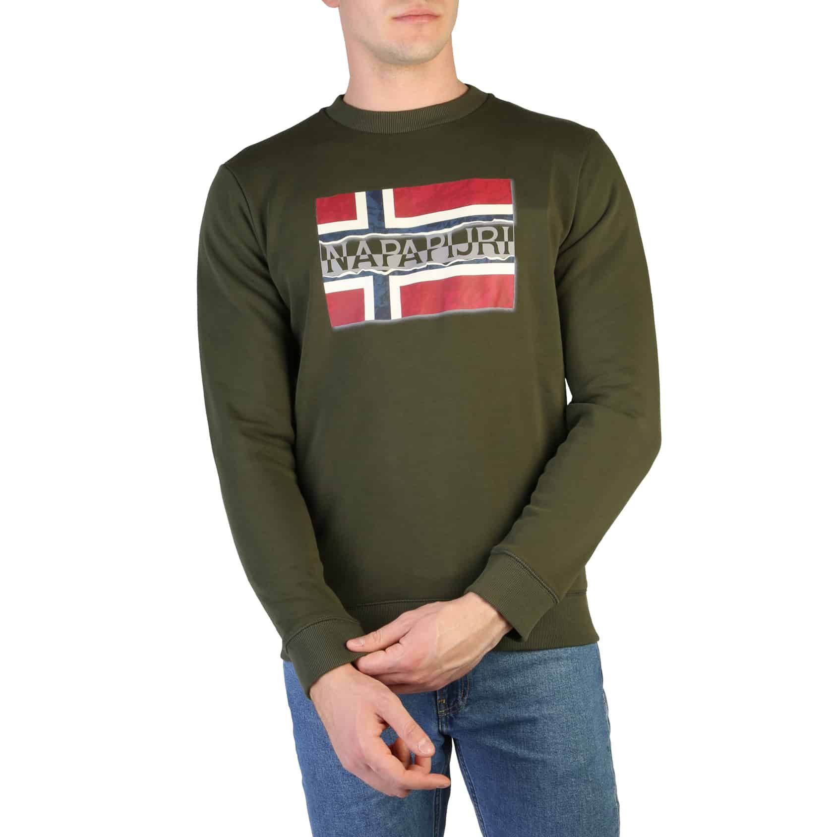 Napapijri Sweatshirts - BENCH NP0A4FQZG (Green)